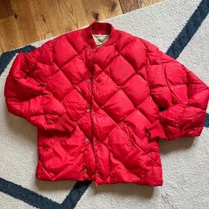 Vintage Eddie Bauer Down Puffer Coat